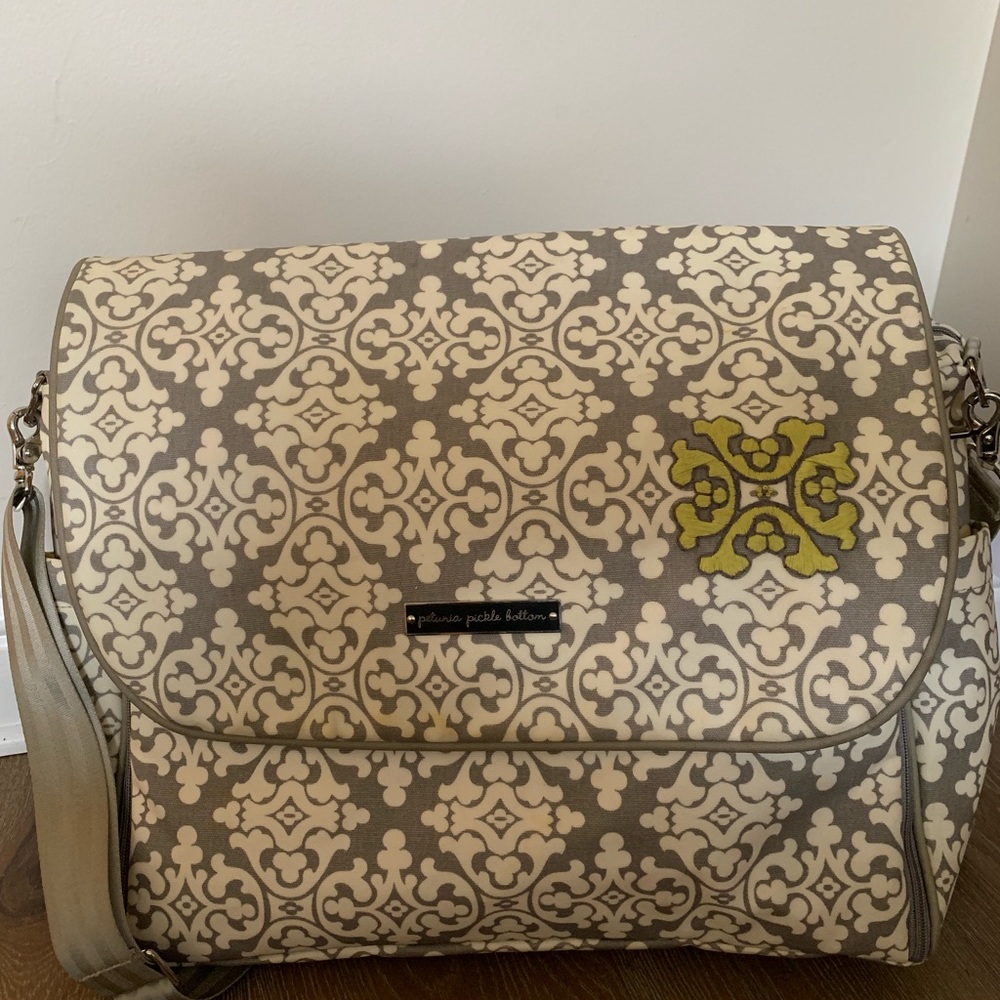 Pentunia pickle bottom diaper bag